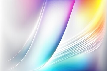 Abstract background with smooth lines in blue, purple and yellow colors