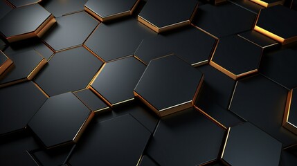 abstract hexagonal pattern background