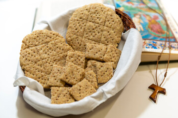 pan de la santa cena pan de la ultima cena pan ácimo pan sin levadura pan discípulos cristo