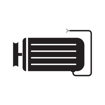 Electric dynamo icon