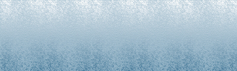 Blurred winter snow glass frosty  textured surface. Digital background with blue gradient. Color...