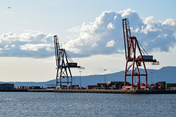 container cargo freight ship