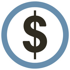 dollar sign icon	