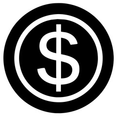 dollar sign icon	