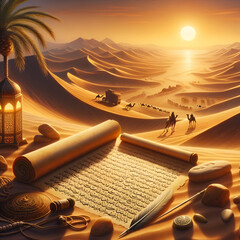 Arabic poetry has a long and revered history, with poets expressing emotions, love, and societal reflections through beautifully crafted verses.