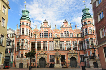 Fototapeta na wymiar The Great Armory in Gdańsk, Poland