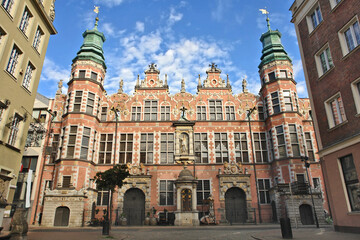 The Great Armory in Gdańsk, Poland - obrazy, fototapety, plakaty