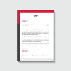 Modern Creative & Clean business style letterhead bundle of your corporate project design.set to print with vector & illustration. corporate letterhead bundle