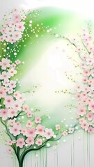 spring blossom, blossom in spring, spring tree, spring floral background, background with flowers, background with butterflies, cherry blossom tree, cherry blossom background, spring blossom
