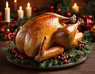 Christmas turkey.