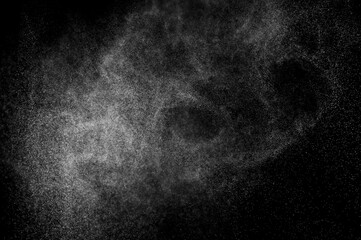 Grunge overlay texture. Abstract black background. 