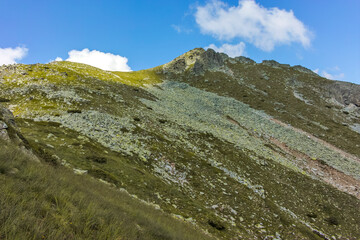 Landscape of Rila Mountain near Kupens peak, Bulgaria