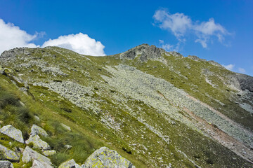 Landscape of Rila Mountain near Kupens peak, Bulgaria