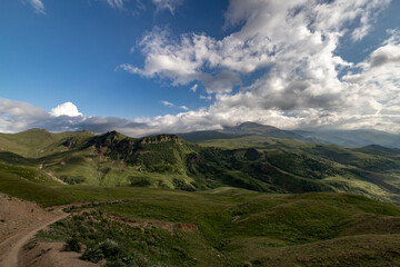 Dumala Pass in Kabardino-Balkaria. Dumalinsky pass. The nature of the North Caucasus. The passes of Kabardino-Balkaria.