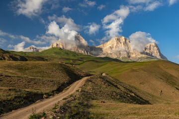 Dumala Pass in Kabardino-Balkaria. Dumalinsky pass. The nature of the North Caucasus. The passes of Kabardino-Balkaria.