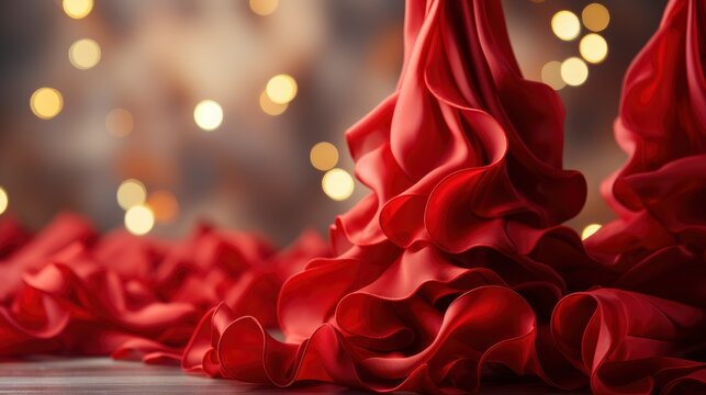 Red Abstract Background Blurred Banner Graphic, Background Image, Desktop Wallpaper Backgrounds, HD