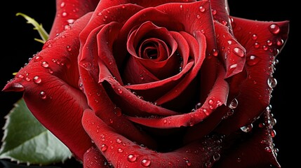 One Red Rose Flower, Background Image, Desktop Wallpaper Backgrounds, HD