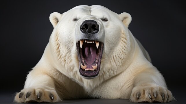 Huge Toy White Bear, Background Image, Desktop Wallpaper Backgrounds, HD