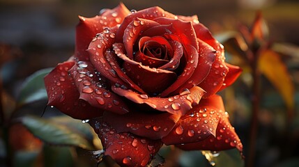 Flower Rose Red Rosa Mister Lincoln, Background Image, Desktop Wallpaper Backgrounds, HD