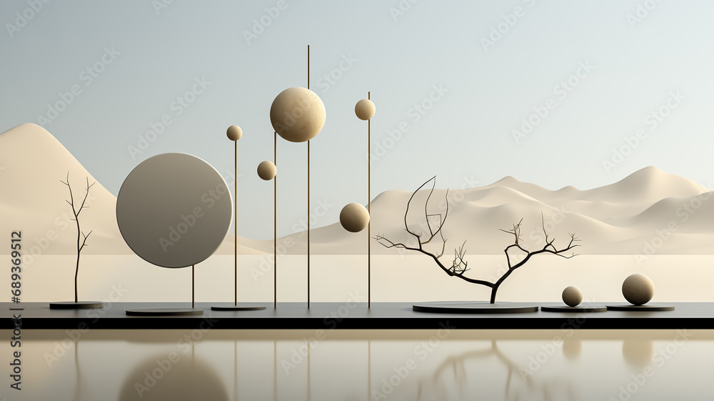 Fototapete abstract background for business concept.background in minimalism style. can add text or logo.