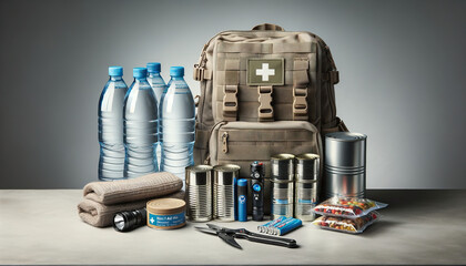 A emergency kit or go bag is useful to hold all items useful for survival such as water,food,flashlight, first aid kit .During a disaster such as a wildfire a person can grab the bag and go