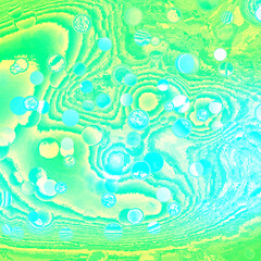 Blue abstract square background banner, with copy space for text or your images