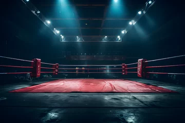 Fototapeten mma boxing ring, boxing, ring, fighting © MrJeans