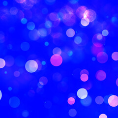 Blue bokeh background for seasonal, holidays, celebrations and all  design works