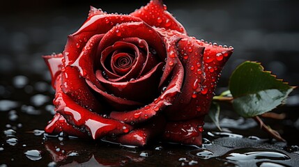 Beautifull Red Rose Awesome Colorfull Flower, Background Image, Desktop Wallpaper Backgrounds, HD