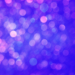 Blue bokeh background for seasonal, holidays, celebrations and all  design works