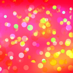 Red bokeh background for seasonal, holidays, celebrations and all  design works