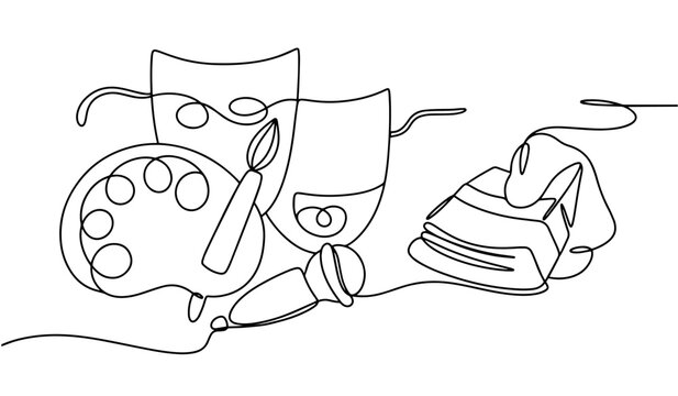 recommend clip art:  Charity. Creation. One line