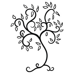 Tree of Life , Yggdrasil vector	
