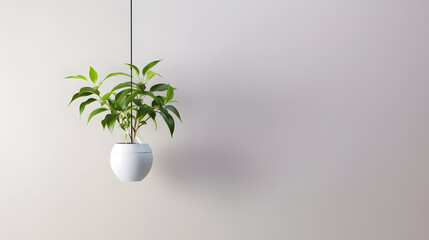 Hanging plant on a wall, plants, interior, green interior, nature, house plant, indoor garden, indoor house plants