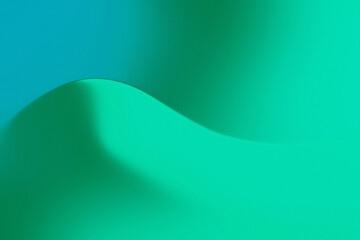 green and blue gradient background. web banner design. dynamic background with degrade effect in green