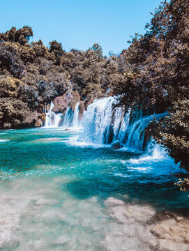 Krka national park in Croatia