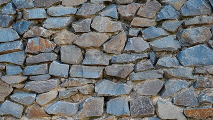 Stone wall background. Natural stone texture