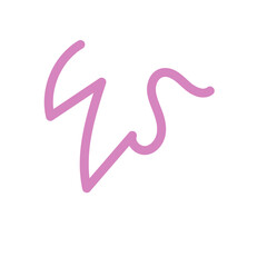 Colourful Lines scribble doodle vector 