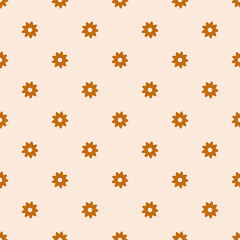 Floral botanical texture pattern with rose and leaves. Seamless pattern can be used for wallpaper, pattern fills, web page background, surface textures.

