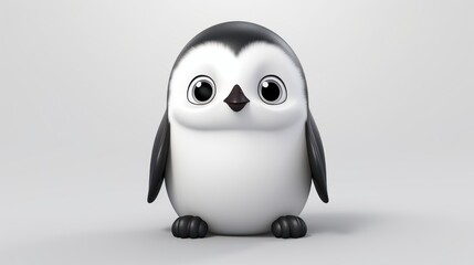 Cute little penguin UHD wallpaper