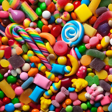 colorful candy