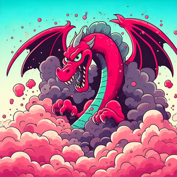dragon cartoon design