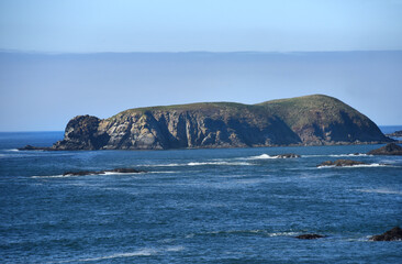 Offshore Island on Myers Beach Oregon