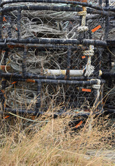 Obraz premium Resting Fishing Pots