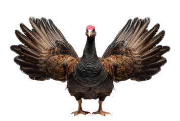 Turkey isolated on a transparent background. png file
