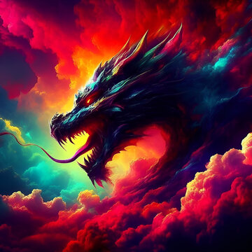 dragon cartoon design