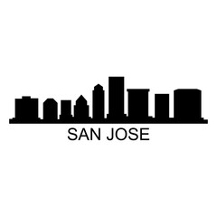 San jose skyline
