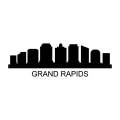 Obraz premium Skyline grand rapids