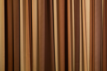Warm Toned Curtain Background