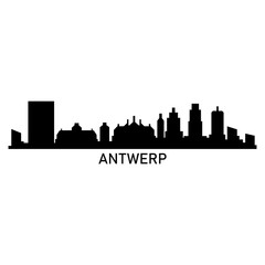 Obraz premium Skyline Antwerp